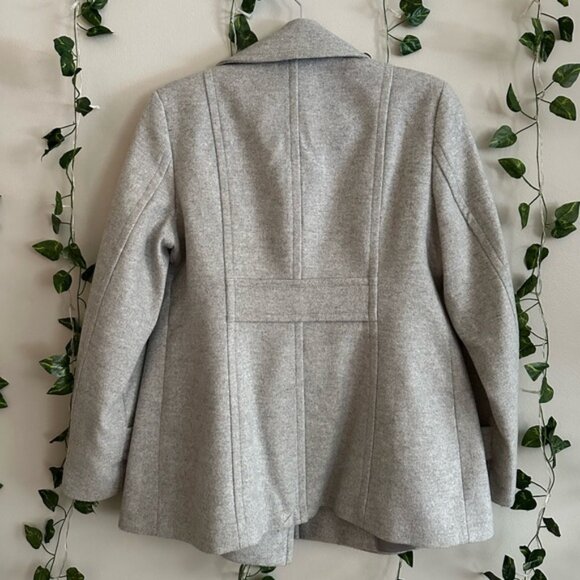 NWOT Land’s End dove gray peat coat 4P 4 petite - Picture 3 of 3